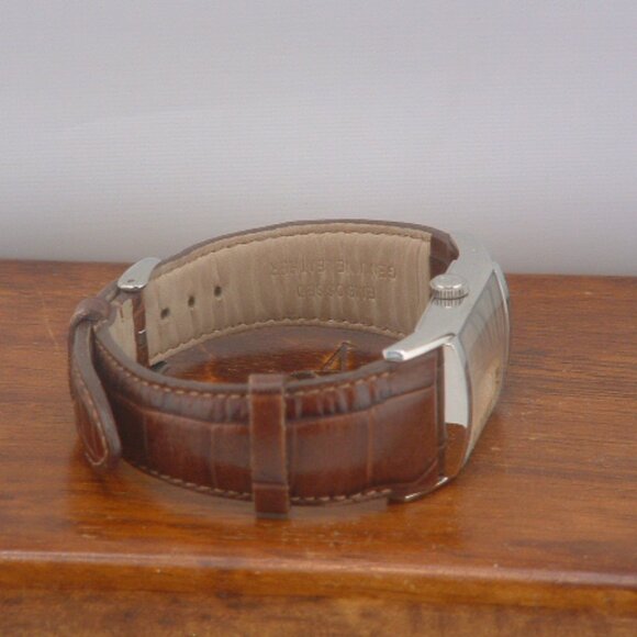 Pre-Owned Men’s Vintage Emporo Armani AR-0248 Leather Band Dress Watch - Picture 6 of 7